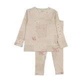 BEE & DEE 2PC ORGANIC PAPER PRINT PAJAMAS